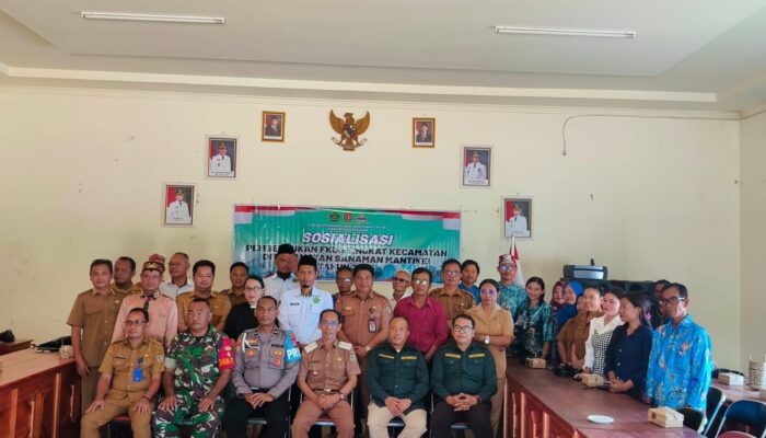 Camat Sanaman Mantikei: Kerukunan Adalah Tanggung Jawab Bersama