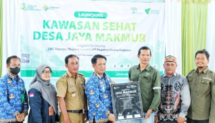 Launching Kawasan Desa Sehat, Desa Jaya Makmur Target Bebas Stunting