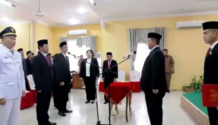 Bupati Saiful Kukuhkan Pejabat, Pastikan Mutasi Tak Asal-Asalan