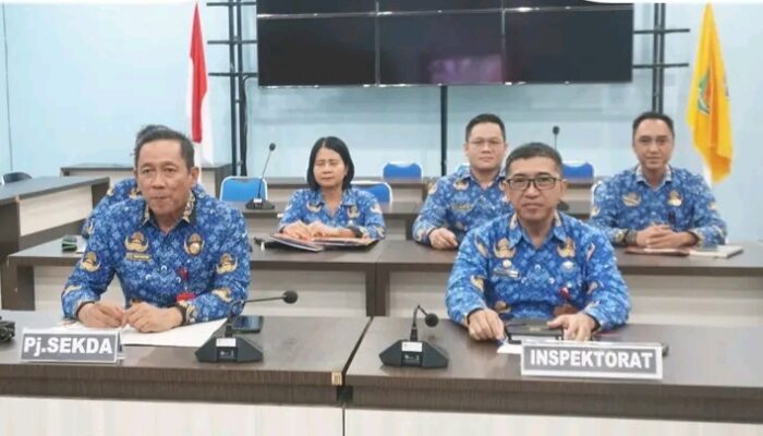 Christian Rain Ikuti Rakor Virtual Percepatan Penyerapan Anggaran 2025