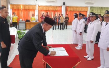 Bupati Saiful Peringatkan Pj Kades agar Tidak Semena-mena Copot Perangkat Desa