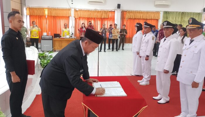 Bupati Saiful Peringatkan Pj Kades agar Tidak Semena-mena Copot Perangkat Desa