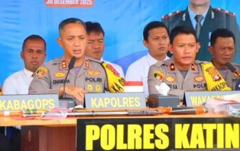 Kasus Pembunuhan Warnai Catatan Kriminal Katingan Sepanjang 2025