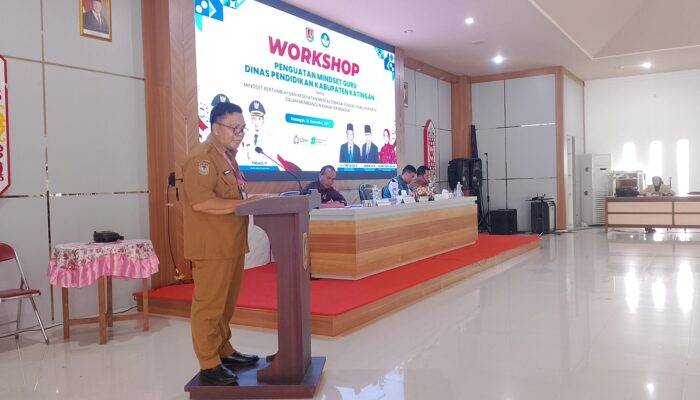 Disdik Katingan Dorong Guru Bangun Karakter Bangsa