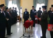 Saiful Lantik Sekda dan Kepala OPD, Fokus Pelayanan Publik