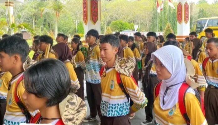 Wabup Katingan Resmi Lepas Kontingen Jamda 2025