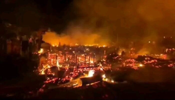 Api Mengamuk di Kasongan Lama, Warga Kehilangan Tempat Tinggal