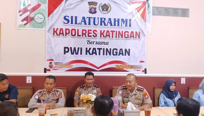 Polres Katingan Pererat Hubungan dengan Insan Pers Melalui PWI
