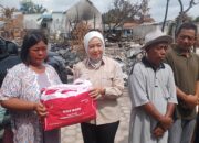 Disdik dan DWP Katingan Bergerak Cepat Bantu Korban Kebakaran