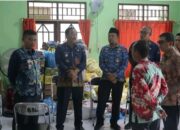 Wabup Katingan Cek Pendataan Bantuan di Posko Kebakaran