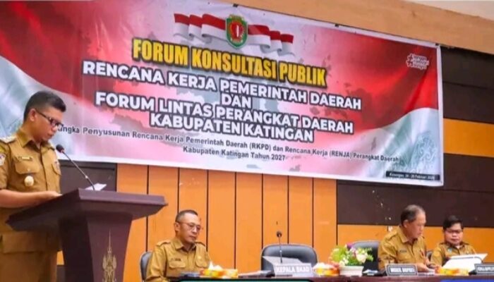 Pemkab Katingan Matangkan RKPD 2027 Lewat Forum Konsultasi Publik
