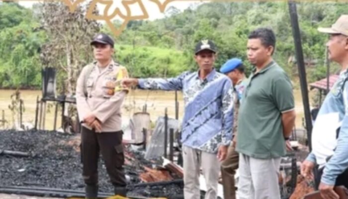 Musibah Kebakaran di Tumbang Gael, 38 Warga Terdampak