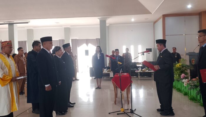 Bupati Katingan Lantik 39 Kepala Sekolah, Dorong Peningkatan Mutu Pendidikan