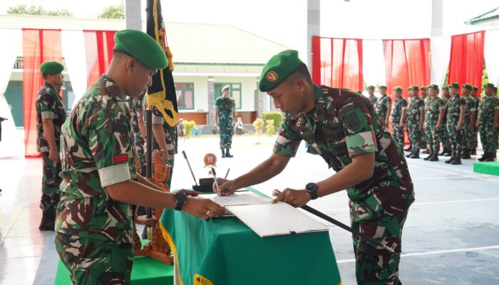 Letkol Kav Prima Wahyudi Resmi Jabat Dandim 1019/Katingan