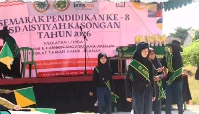 Ajang Kreativitas Anak, Semarak Pendidikan SD Aisyiyah Kasongan Disambut Antusias