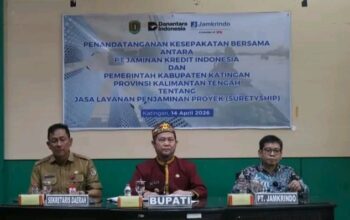 Langkah Strategis! Bupati Katingan Gandeng Jamkrindo untuk Jamin Proyek