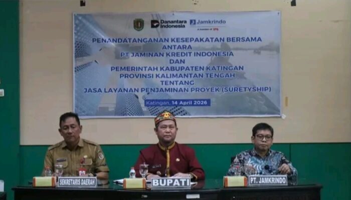 Langkah Strategis! Bupati Katingan Gandeng Jamkrindo untuk Jamin Proyek