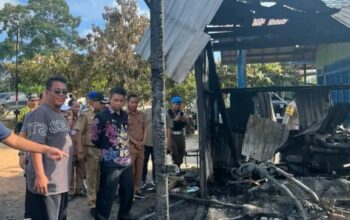 Wabup Katingan Ajak Warga Gotong Royong Bantu Korban Kebakaran