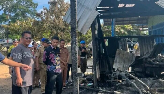 Wabup Katingan Ajak Warga Gotong Royong Bantu Korban Kebakaran
