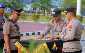 Penyegaran Jabatan, Polres Katingan Lakukan Rotasi Sejumlah Pejabat