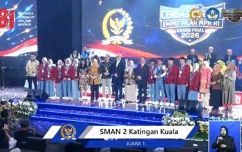 Hebat! SMAN 2 Katingan Kuala Raih Juara Satu Tingkat Nasional LCC 4 Pilar MPR RI 2026
