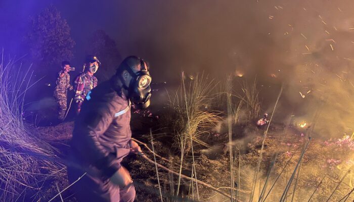 Gerak Cepat Tangani Karhutla, Kapolres dan Dandim Katingan Turun ke Lokasi
