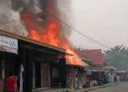 Kebakaran Ruko Kasongan Diduga Akibat Korsleting Listrik