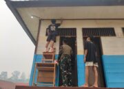 TNI AD dan Masyarakat Bergotong Royong Wujudkan Sekolah Lebih Layak
