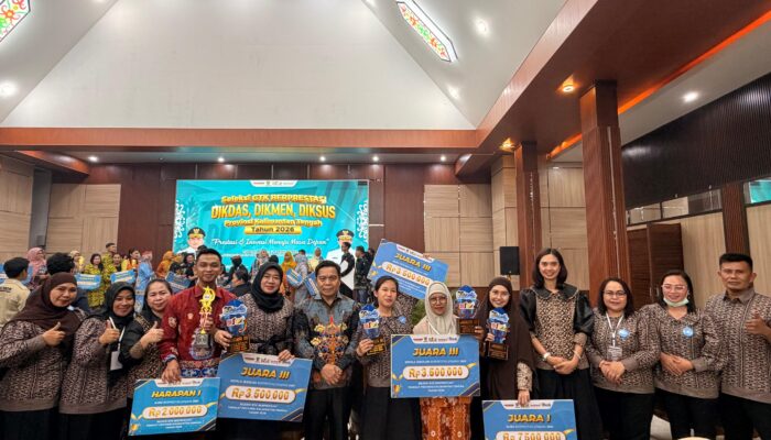 Membanggakan, Katingan Raih 5 Prestasi dalam Seleksi Guru dan Kepala Sekolah Berprestasi