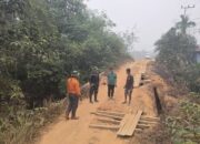 Akses Lebih Baik untuk Warga Pedalaman, Dandim 1019 Katingan Cek Jalan Desa dan Jembatan 